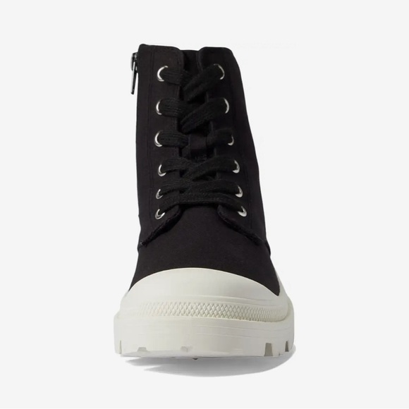 Unionbay Women’s High Top Canvas Lug Sole Chunky Heel Sneakers Shoes Size 11 NWT - Picture 2 of 8